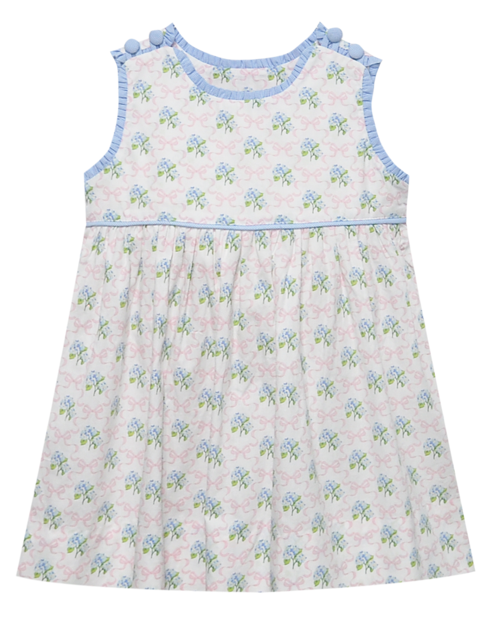 Remember Nguyen Dakota Dress Blue Knots and Petals