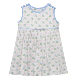 Remember Nguyen Dakota Dress Blue Knots and Petals