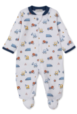 Kissy Kissy Construction Roadwork Zip Footie