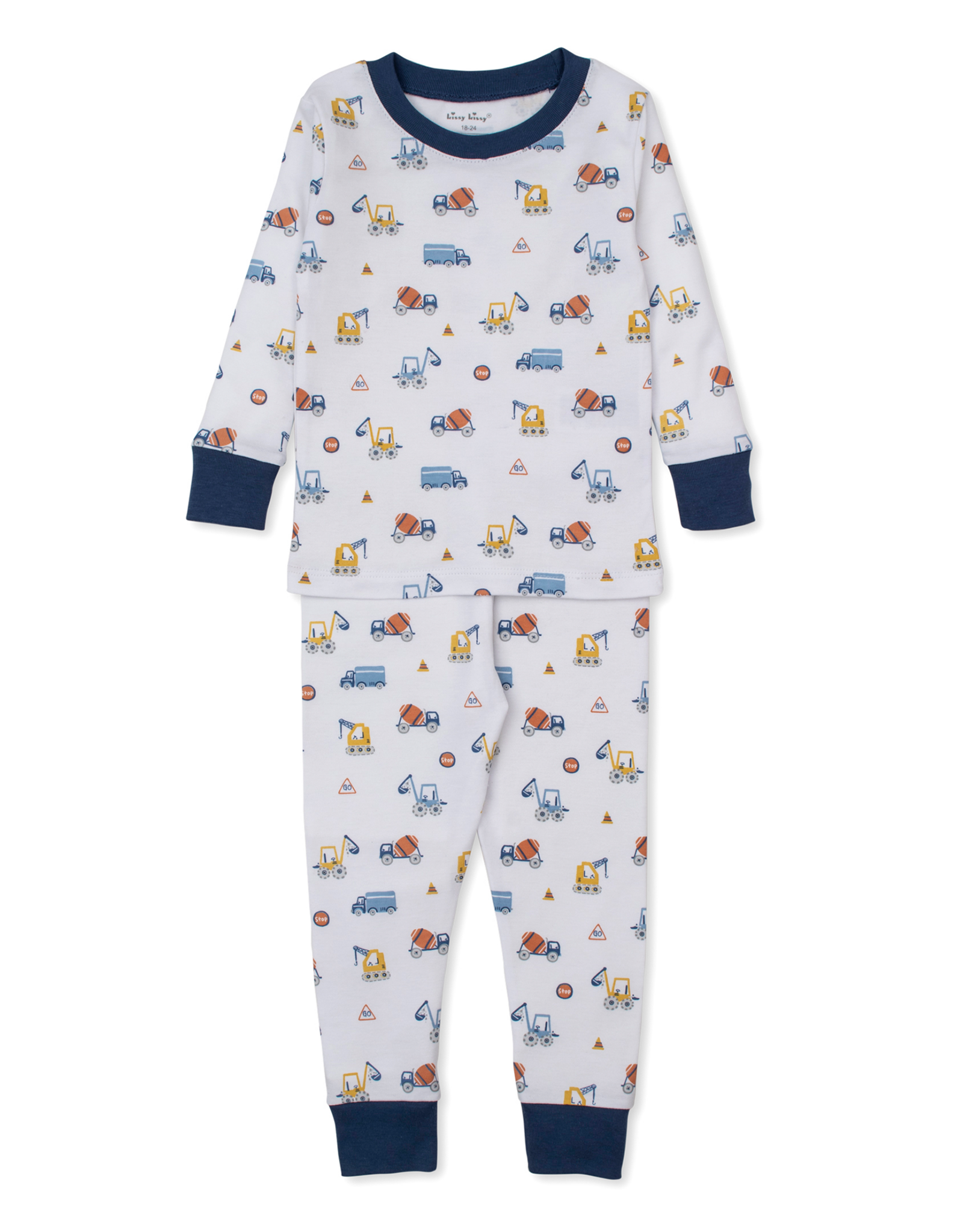 Kissy Kissy Construction Roadwork  2pc PJ