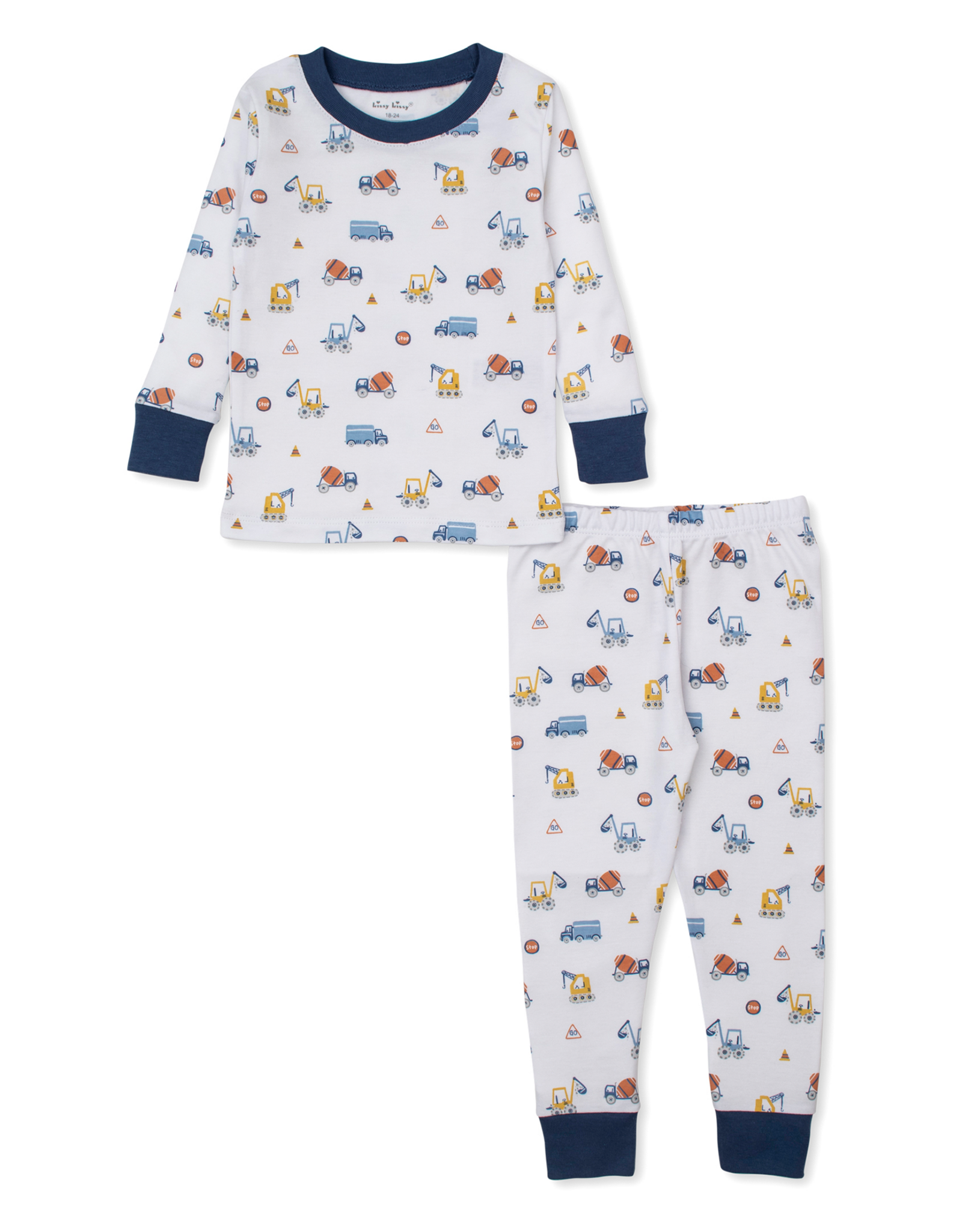 Kissy Kissy Construction Roadwork  2pc PJ