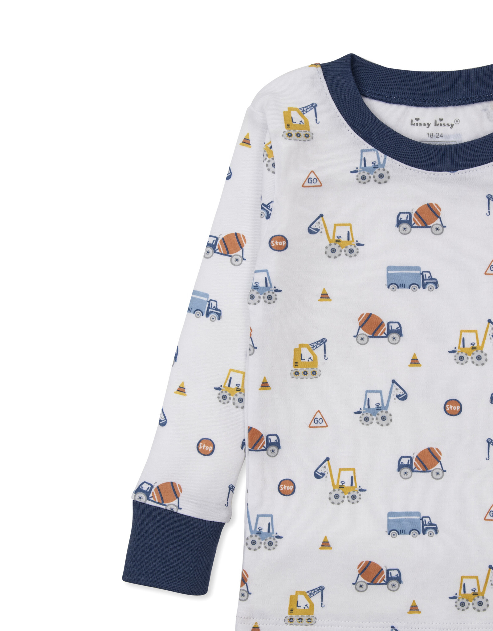 Kissy Kissy Construction Roadwork  2pc PJ