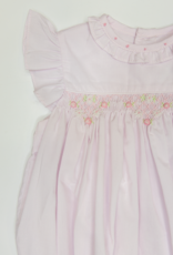 Petit Ami 5208 Pink Smocked Bubble