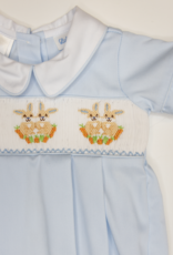 Lulu Bebe LBS26 Blake Smocked Bunny Bubble