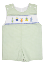 Lulu Bebe LBS26 Pete Insects Smocked Shortall