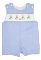 Lulu Bebe LBS26 Pete Peter Rabbit Smocked Shortall