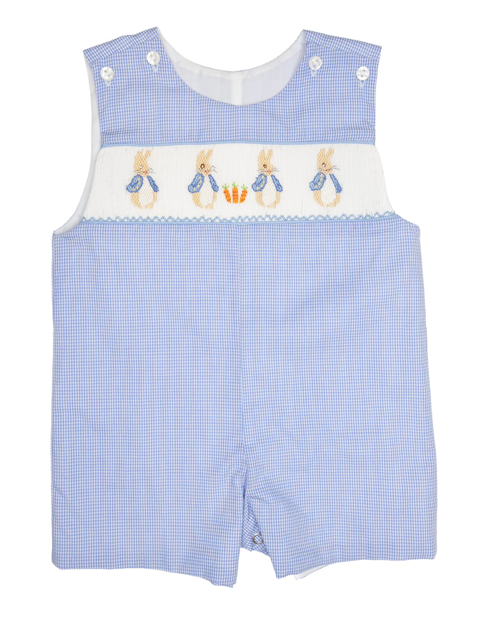 Lulu Bebe LBS26 Pete Peter Rabbit Smocked Shortall