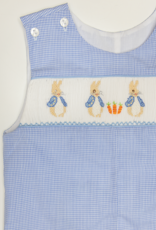 Lulu Bebe LBS26 Pete Peter Rabbit Smocked Shortall