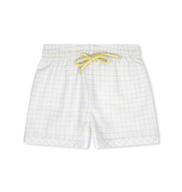 Lullaby Set Barnes Bathing Suit Cornflower Check