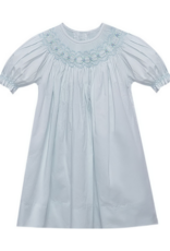 Baby Sen Georgette Bishop Dress Azure Afternoon