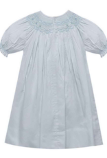 Baby Sen Georgette Bishop Dress Azure Afternoon