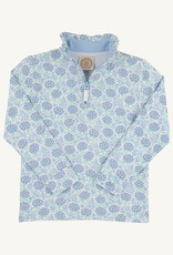 TBBC Canter Collar Half-Zip Handful of Hydrangeas