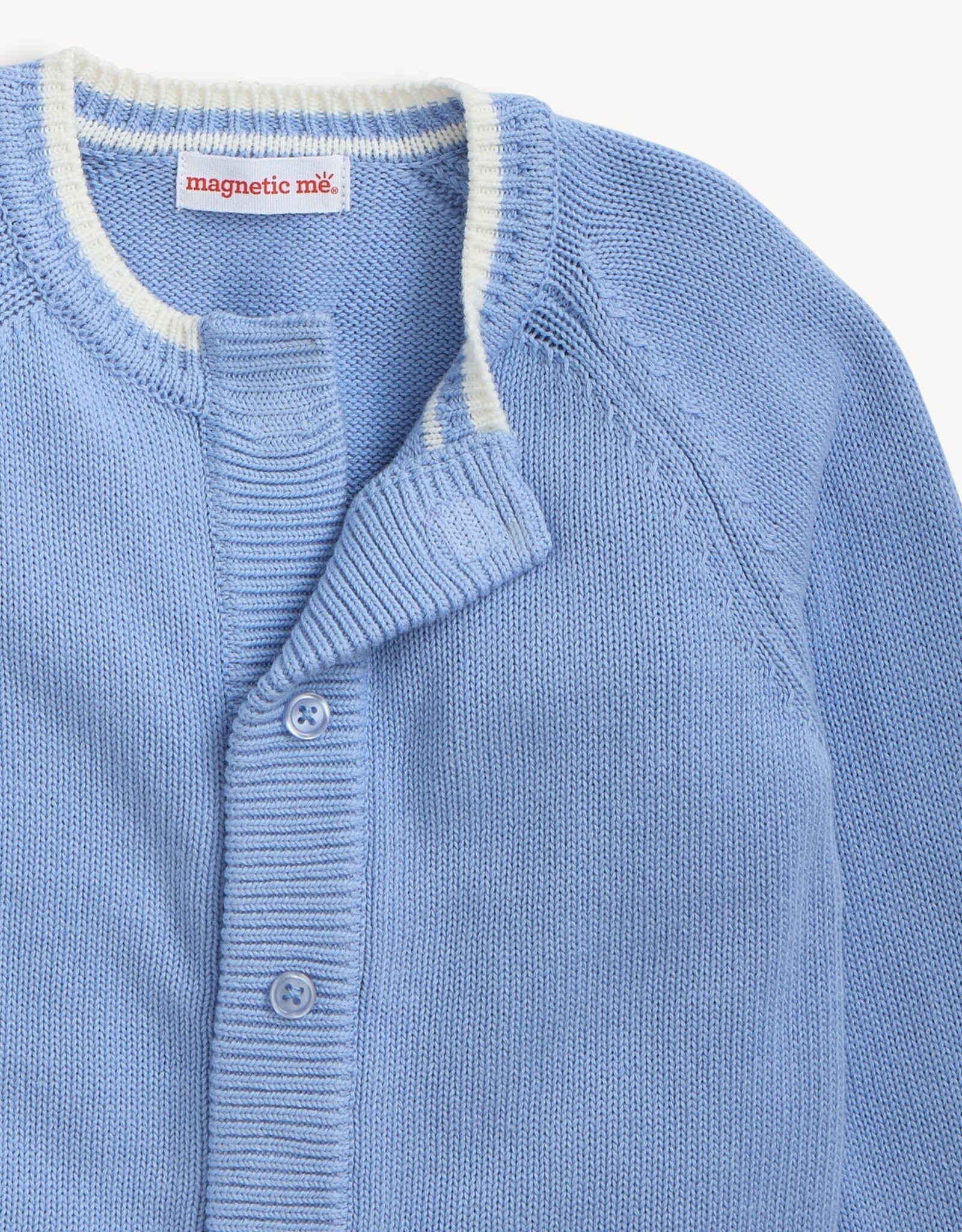 Magnetic Me MM Crewneck Cardigan Blue