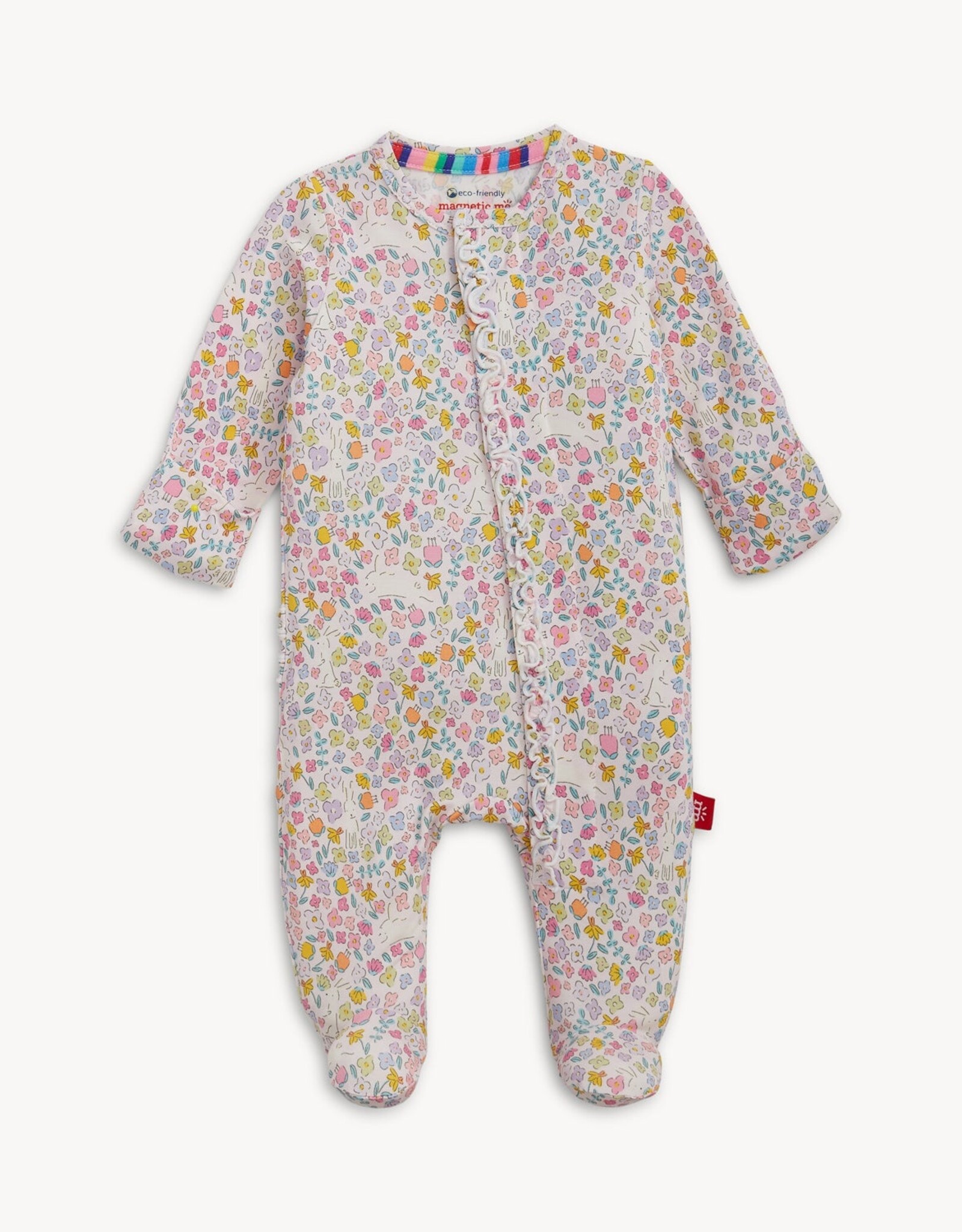 Magnetic Me MM Modal Ruffle Footie Bunny Blossom