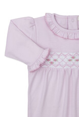 Kissy Kissy CLB26 Smocked Footie Pink