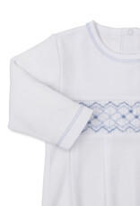 Kissy Kissy CLB26 Smocked Sack White/Blue