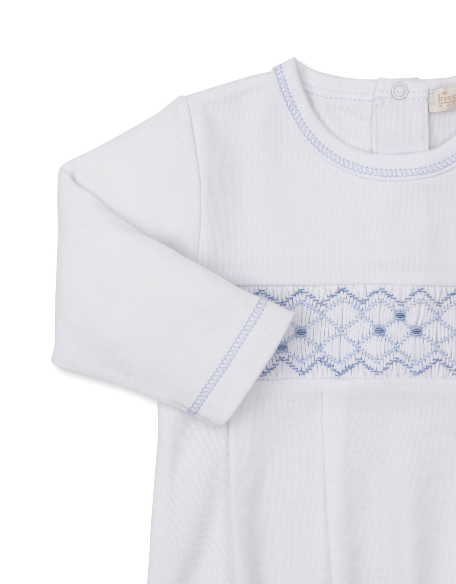 Kissy Kissy CLB26 Smocked Sack White/Blue