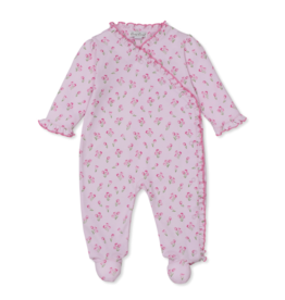 Kissy Kissy (Size 9m) Timeless Tulips Print Footie