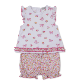 Kissy Kissy Blossoming Bows Sunsuit Set