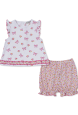 Kissy Kissy Blossoming Bows Sunsuit Set