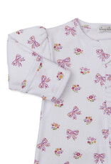 Kissy Kissy Blossoming Bows Zip Footie