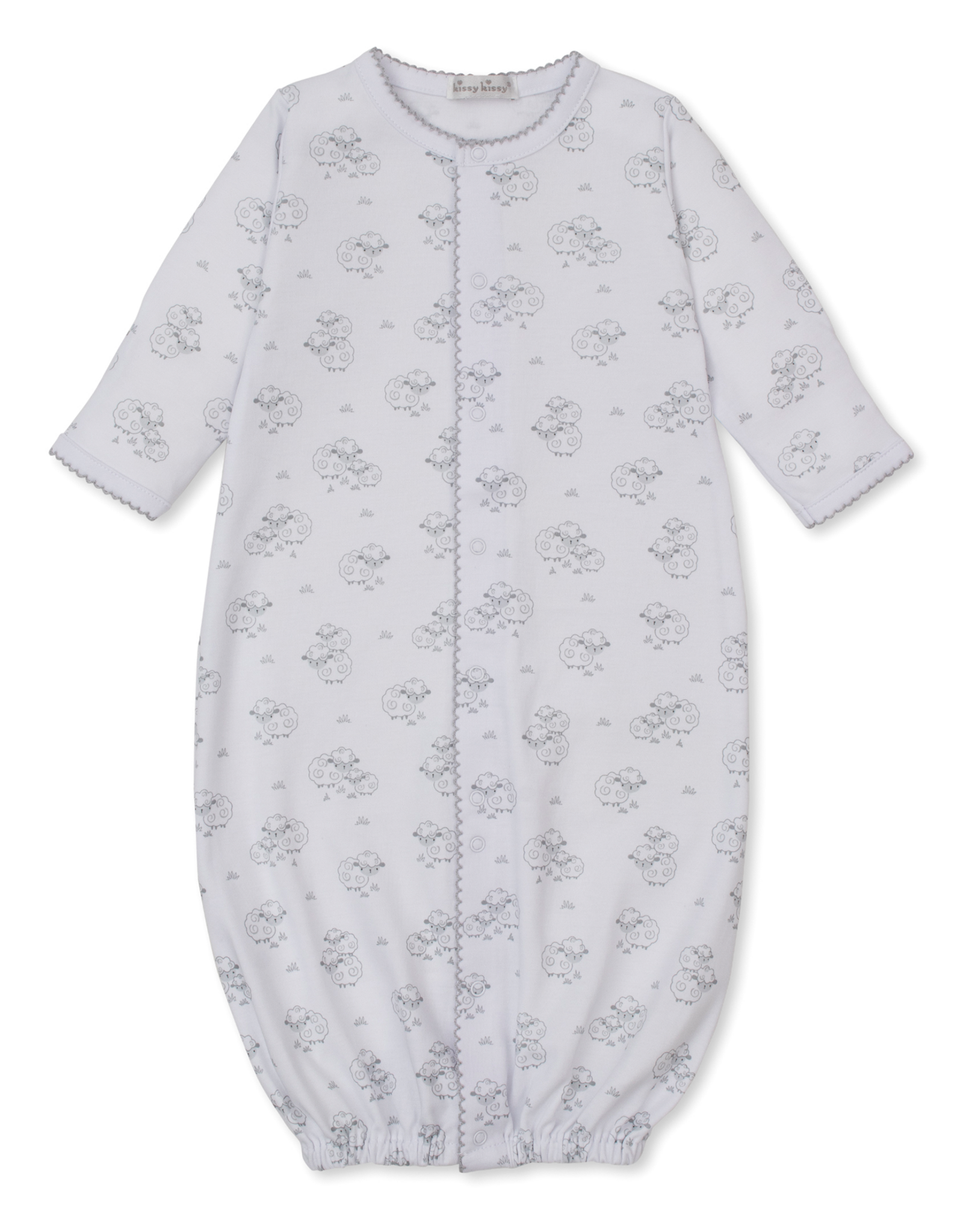 Kissy Kissy Sweet Sheep Converter Gown Silver
