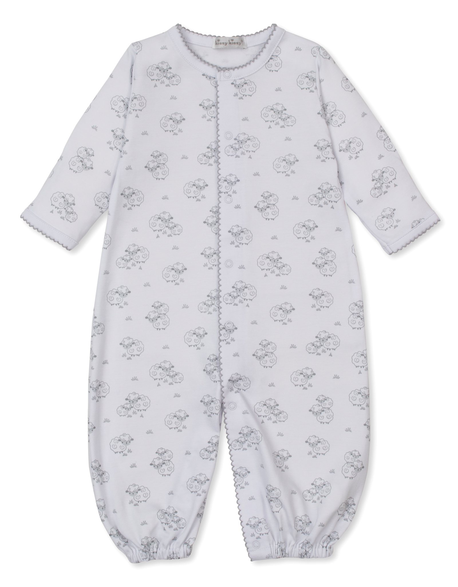 Kissy Kissy Sweet Sheep Converter Gown Silver