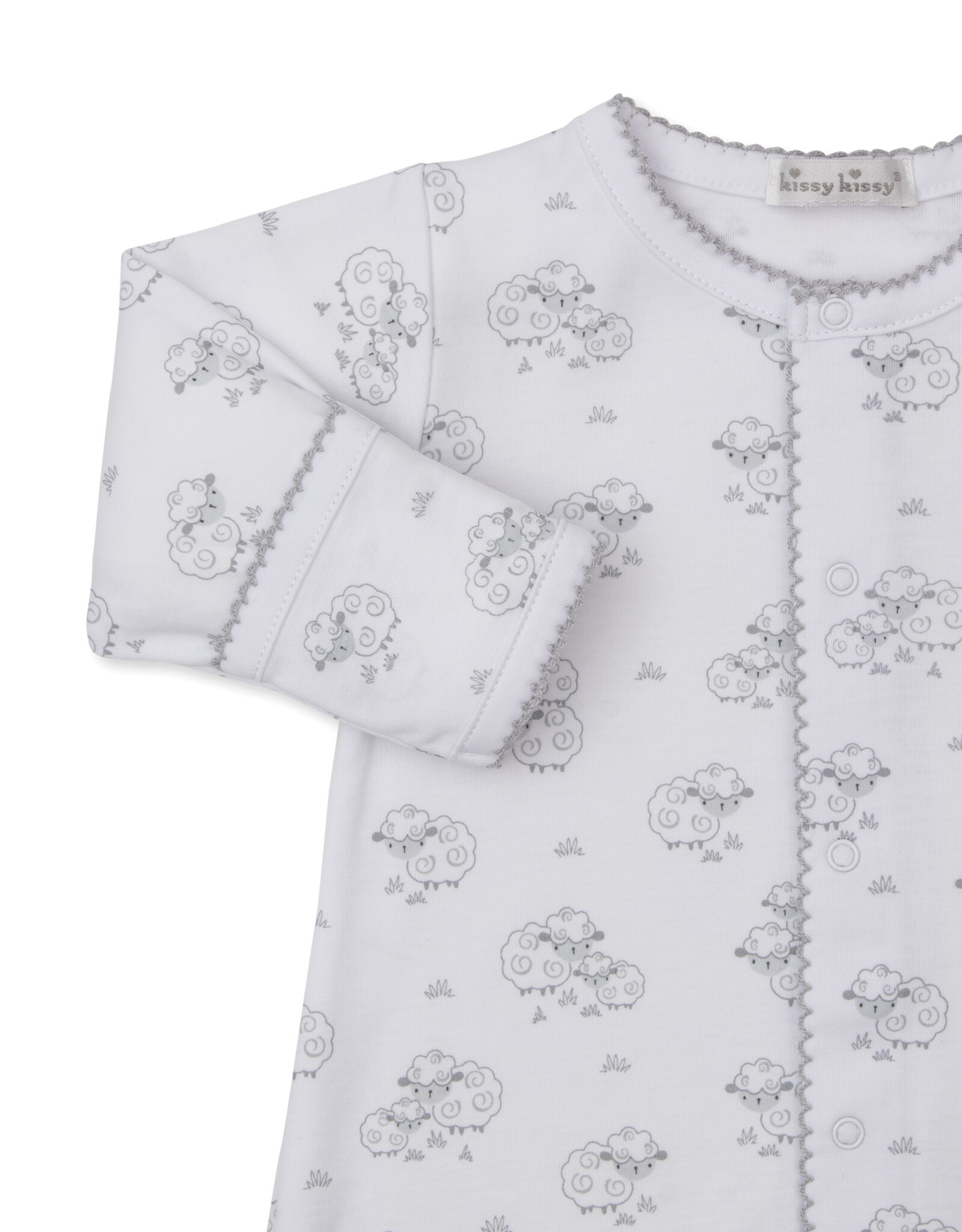 Kissy Kissy Sweet Sheep Converter Gown Silver