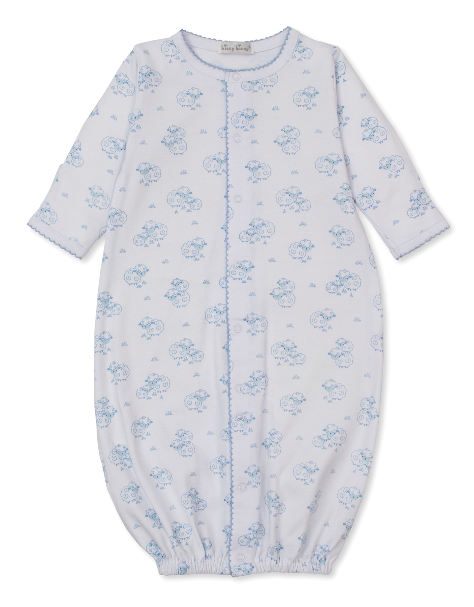 Kissy Kissy Sweet Sheep Converter Gown Blue