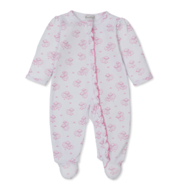 Kissy Kissy Sweet Sheep Zip Footie Pink