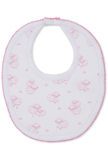 Kissy Kissy Sweet Sheep Bib Pink
