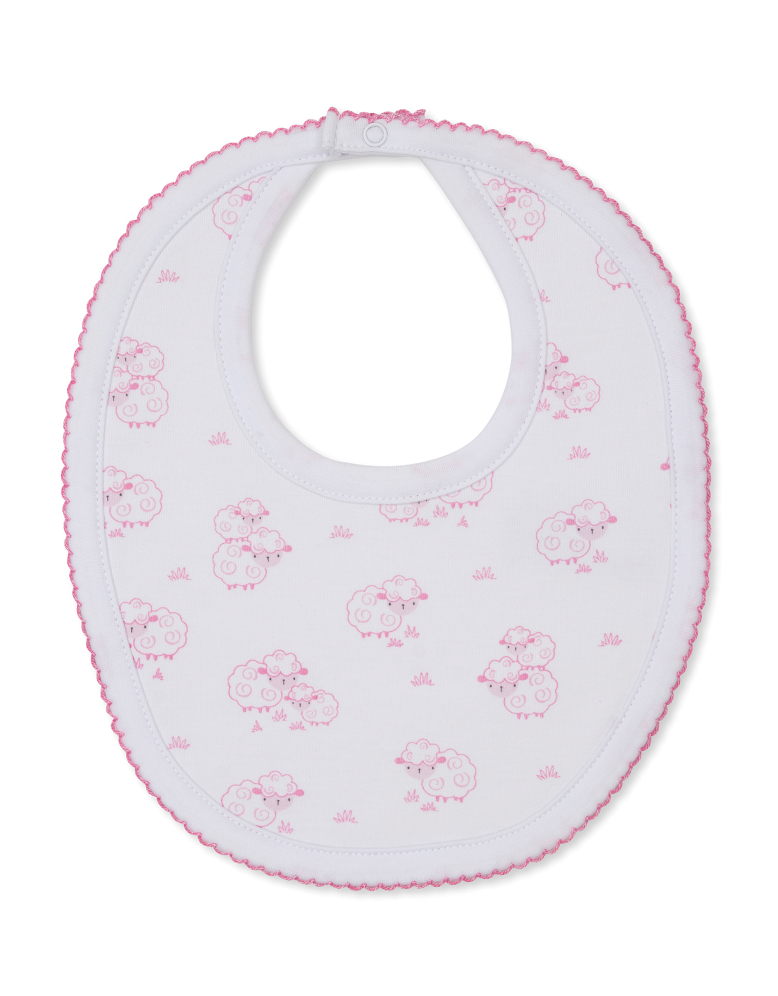 Kissy Kissy Sweet Sheep Bib Pink