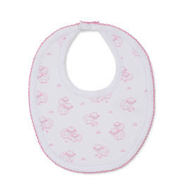 Kissy Kissy Sweet Sheep Bib Pink