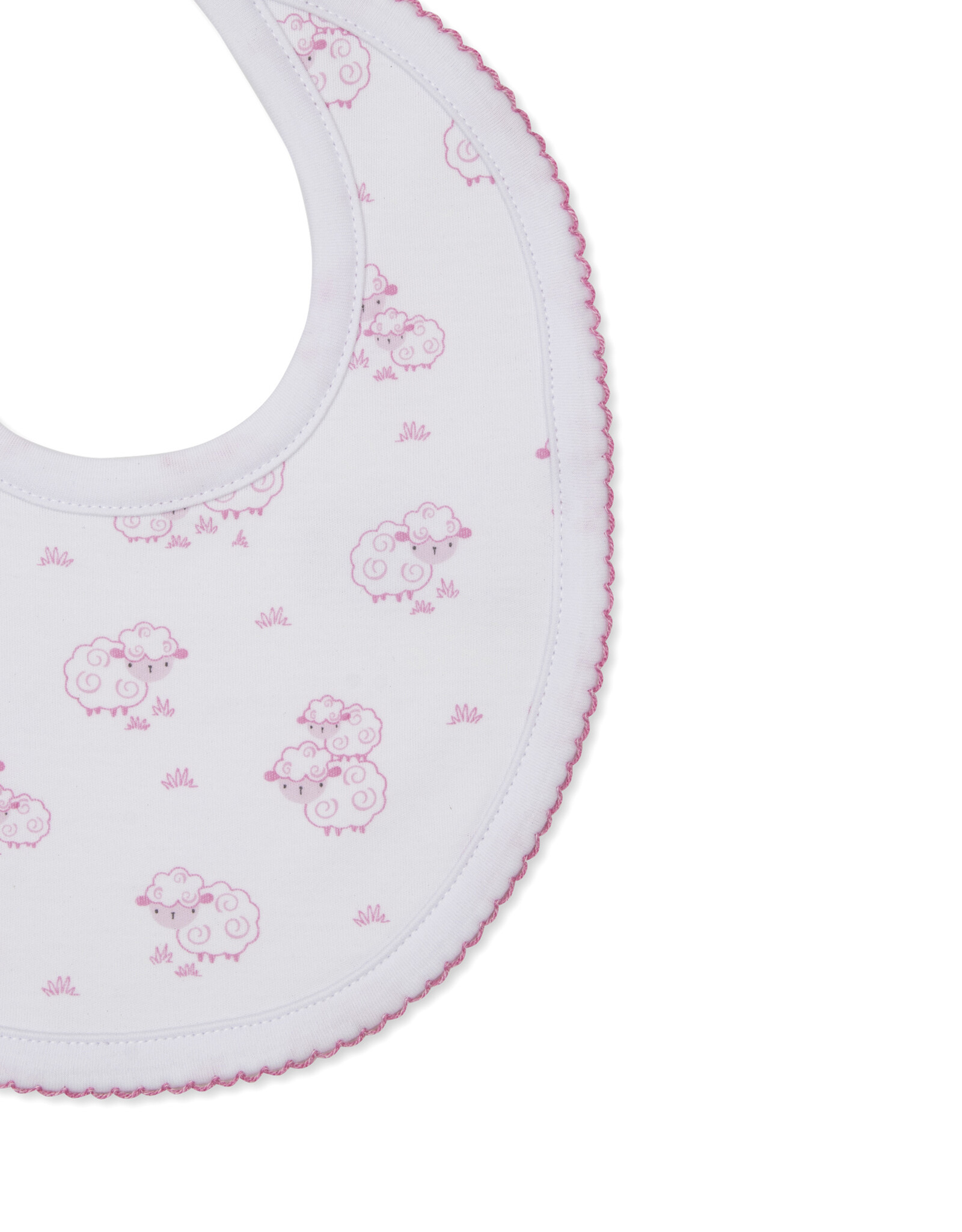 Kissy Kissy Sweet Sheep Bib Pink