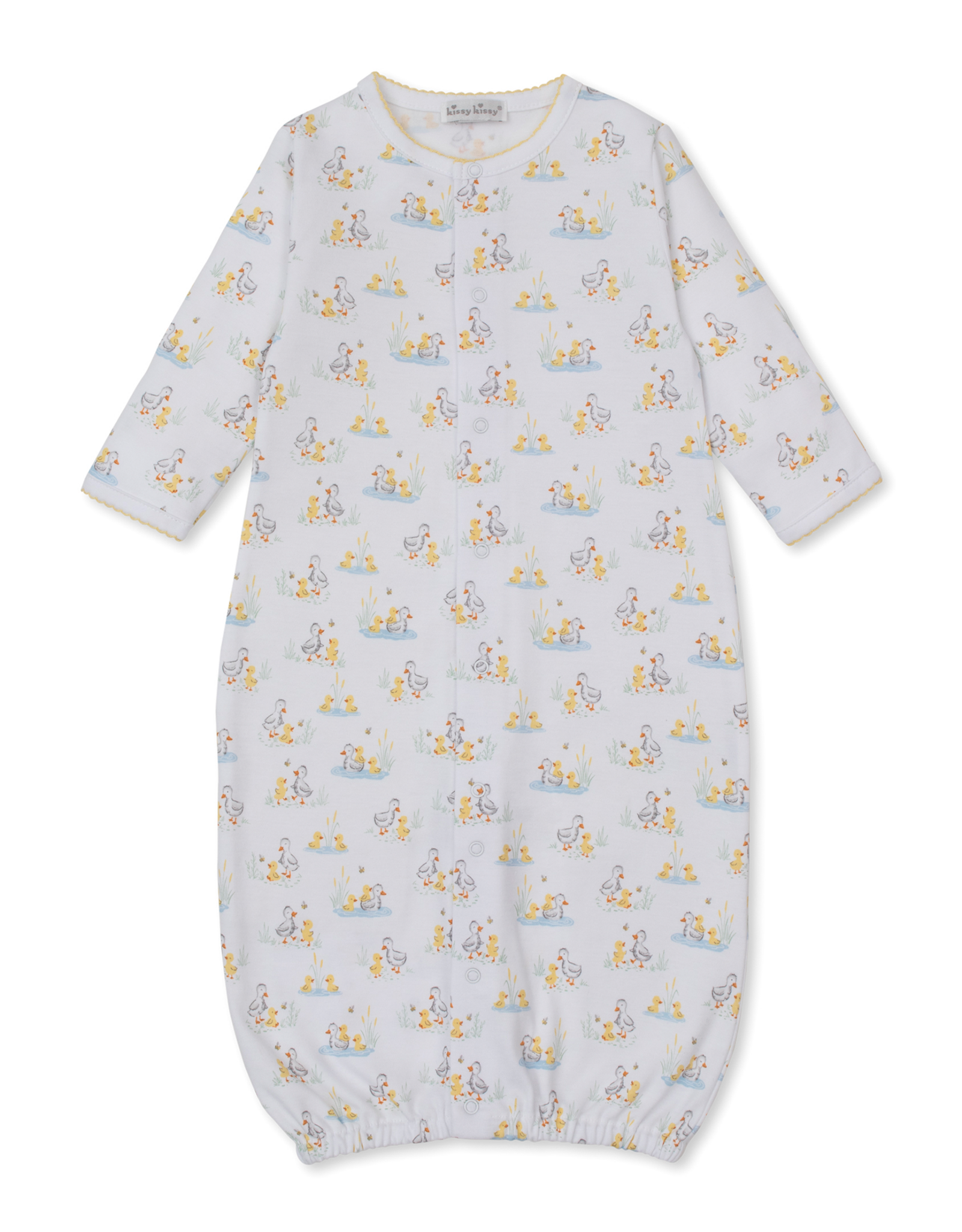 Kissy Kissy Duck Pond Paddles Print Converter Gown