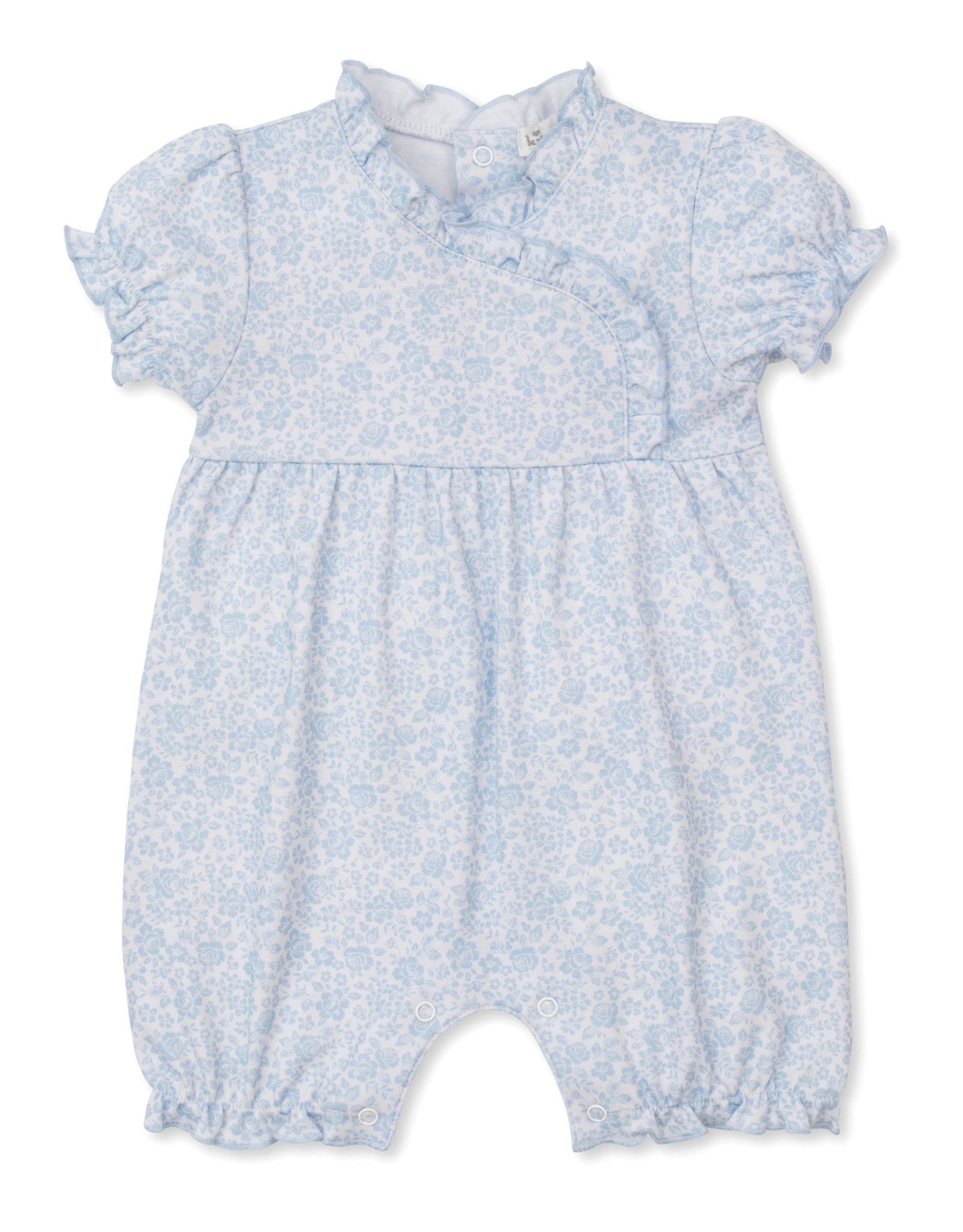 Kissy Kissy Country Gardens Short Playsuit Blue
