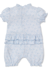 Kissy Kissy Country Gardens Short Playsuit Blue