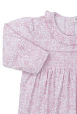 Kissy Kissy Country Gardens Smock Footie Pink