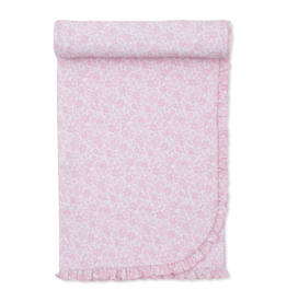 Kissy Kissy Country Gardens Blanket Pink