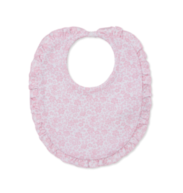 Kissy Kissy Country Gardens Bib Pink