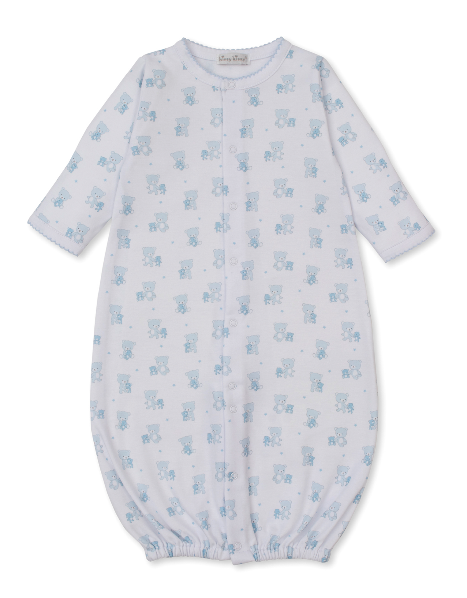 Kissy Kissy Teddy Bear Love Converter Gown Blue
