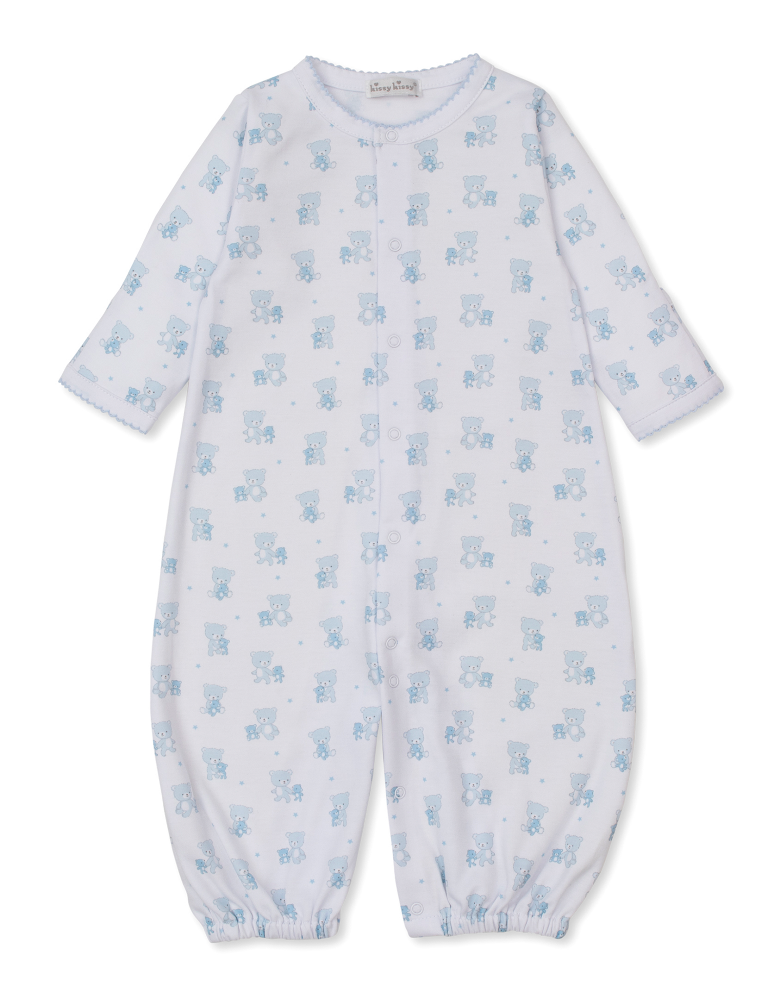 Kissy Kissy Teddy Bear Love Converter Gown Blue