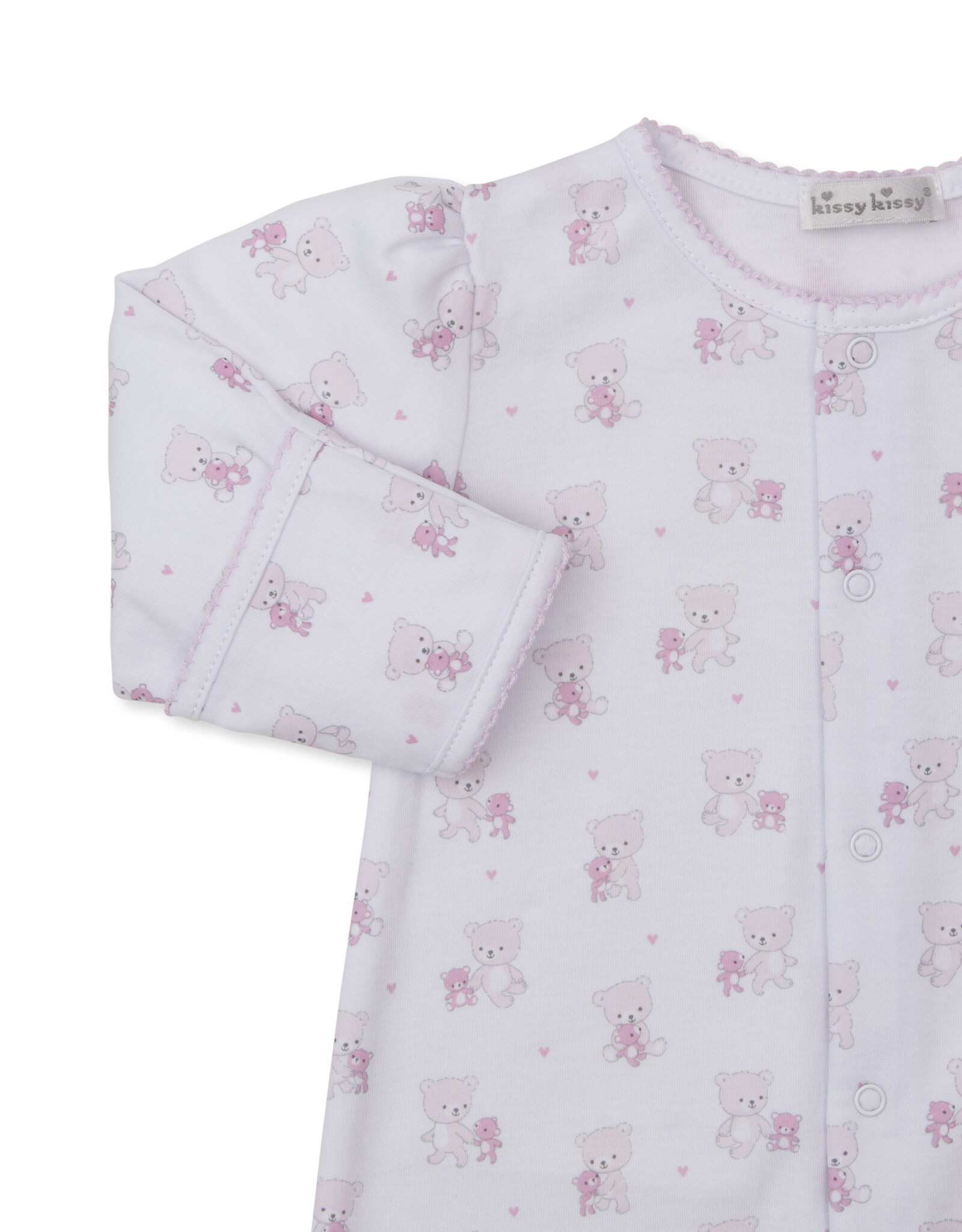 Kissy Kissy Teddy Bear Love Converter Gown Pink