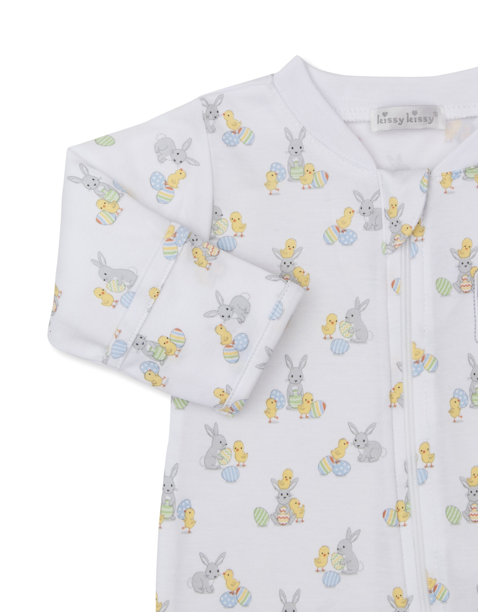 Kissy Kissy Baby's First Easter Zip Footie