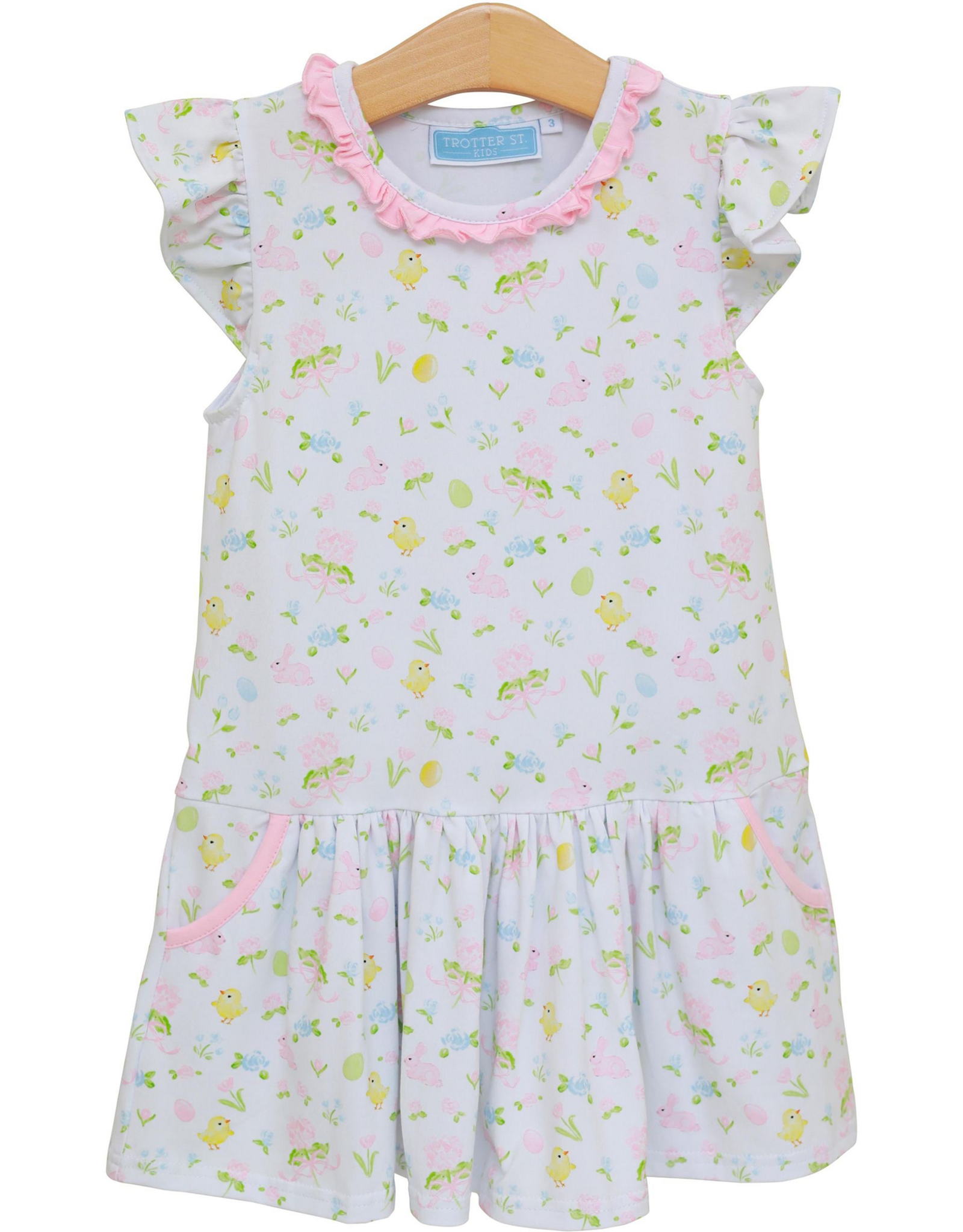 Trotter Street Kids TSS26 Cottontail Dress