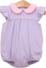 Trotter Street Kids TSS26 Genevieve Bubble Lavender Stripe
