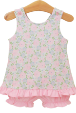 Trotter Street Kids TSS26 Floral Blossoms Bloomer Set