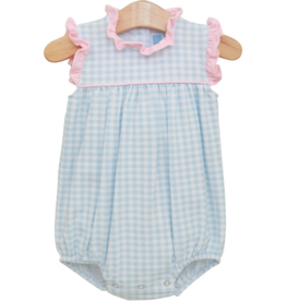 Trotter Street Kids Meredith Bubble Blue Gingham
