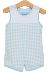 Trotter Street Kids TSS26 Madden Jon Jon Light Blue Gingham
