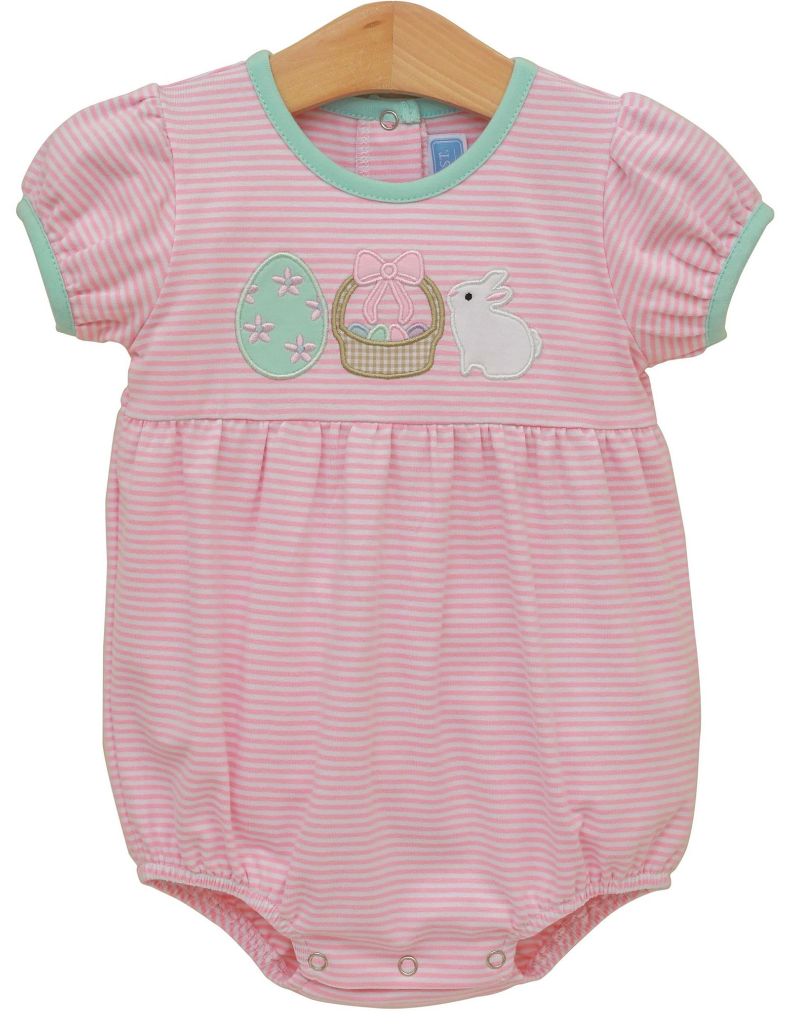 Trotter Street Kids TSS26 Bunnies  & Baskets Bubble Pink